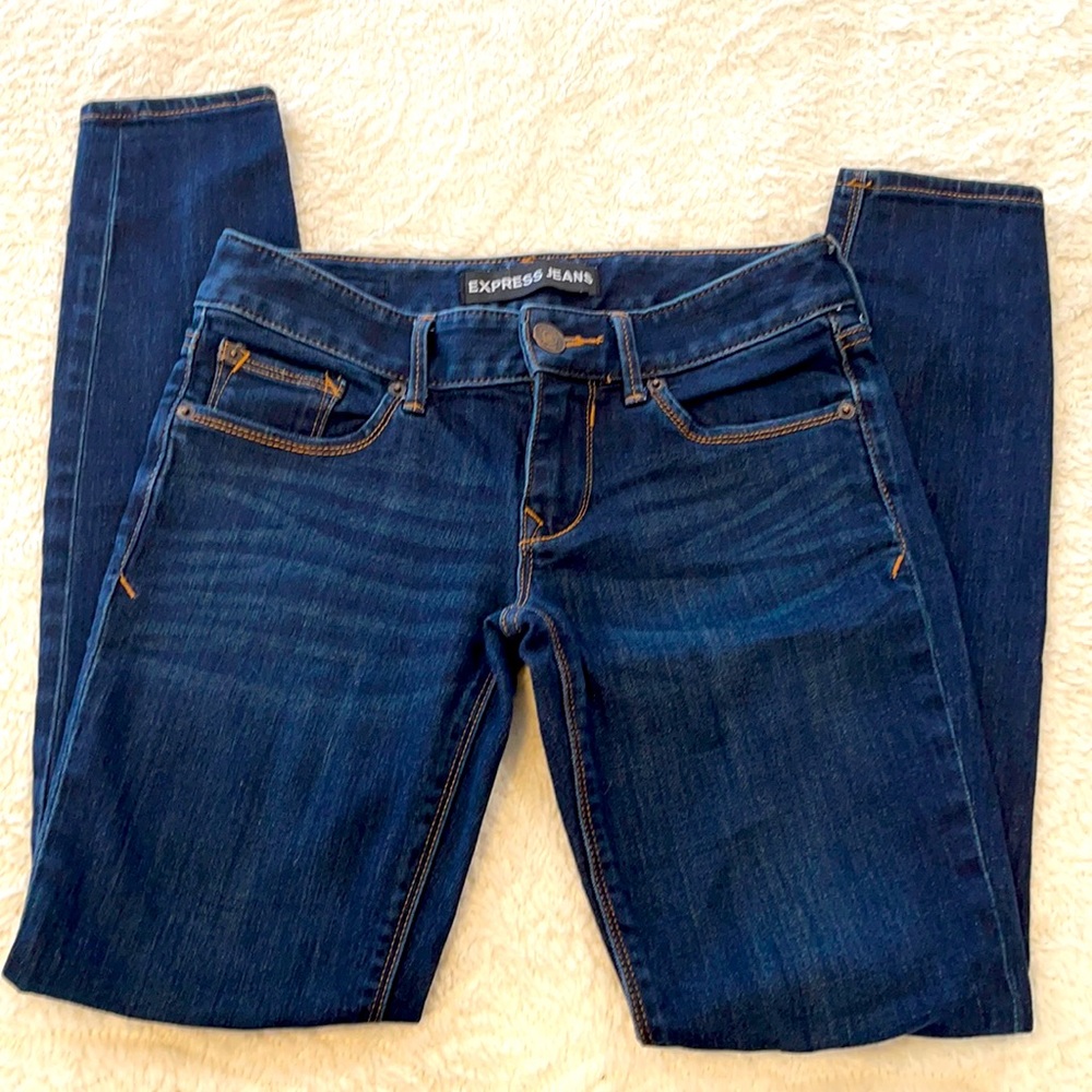 Express Legging Low Rise Stretch Denim